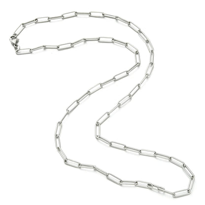 ZMZY Boho Stainless Steel Chain Bracelets For Man Women Gold Color Jewelry DIY Oval Chain Adjustable - YDKM