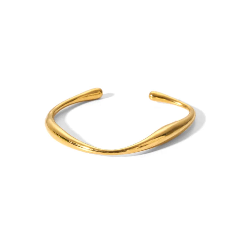 New Waterproof Cubic Zirconia Bangles Stainless Steel Bracelets Tarnish Free  Jewelry for Women Factory Wholesales Customize - YDKM